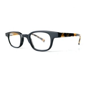 Vintage NEW Acetate +3.00 Reading Glasses PETITE Fit Matte Black Little Square